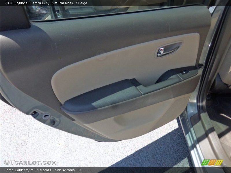 Natural Khaki / Beige 2010 Hyundai Elantra GLS