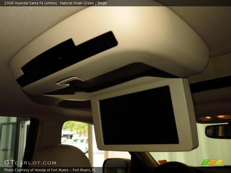 Natural Khaki Green / Beige 2008 Hyundai Santa Fe Limited