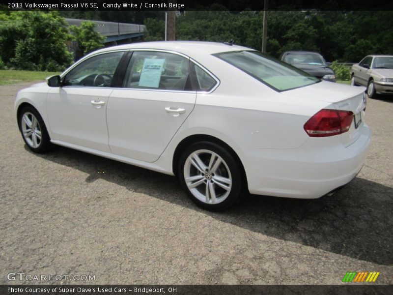 Candy White / Cornsilk Beige 2013 Volkswagen Passat V6 SE