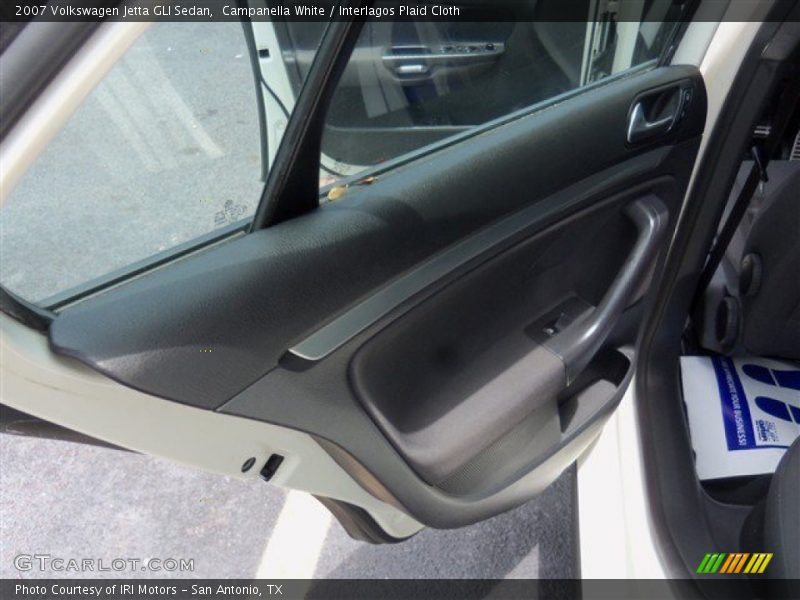 Campanella White / Interlagos Plaid Cloth 2007 Volkswagen Jetta GLI Sedan
