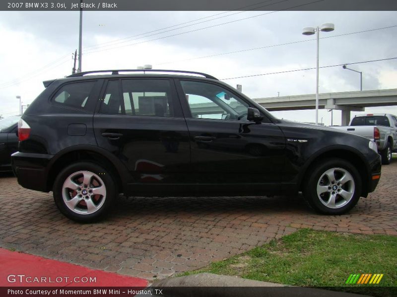 Jet Black / Black 2007 BMW X3 3.0si