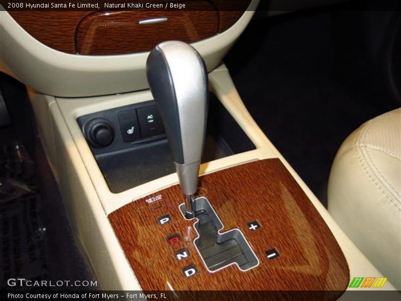 Natural Khaki Green / Beige 2008 Hyundai Santa Fe Limited