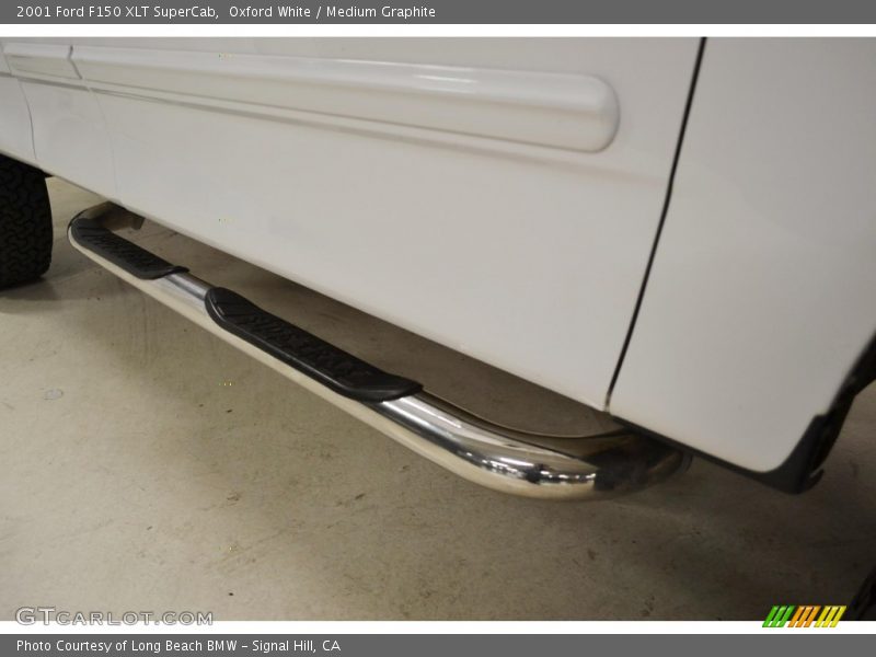 Oxford White / Medium Graphite 2001 Ford F150 XLT SuperCab