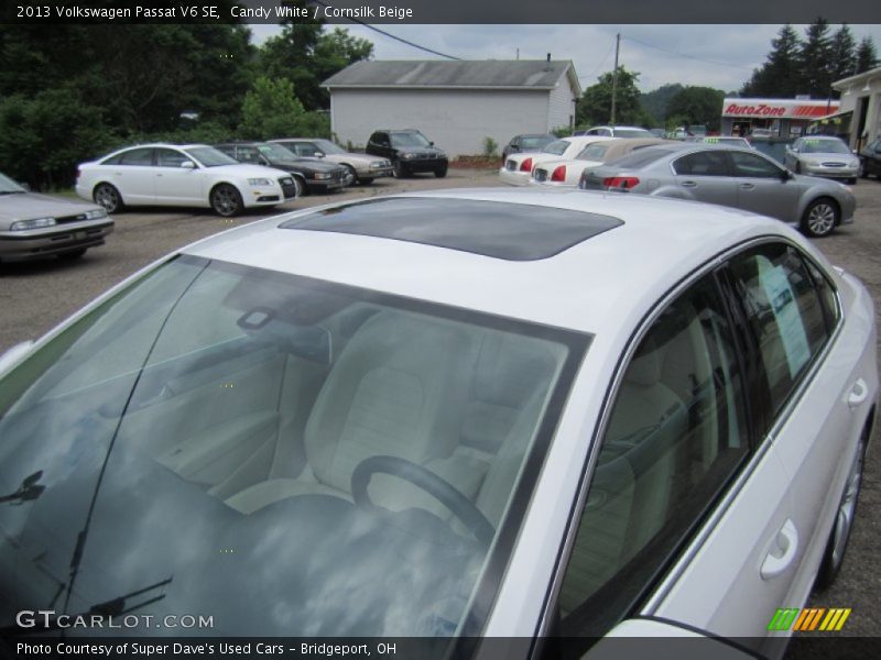 Candy White / Cornsilk Beige 2013 Volkswagen Passat V6 SE