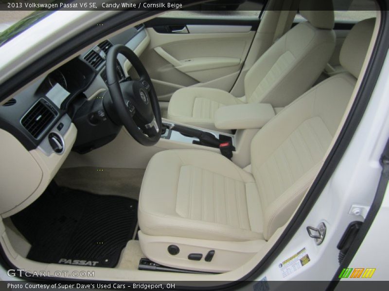  2013 Passat V6 SE Cornsilk Beige Interior