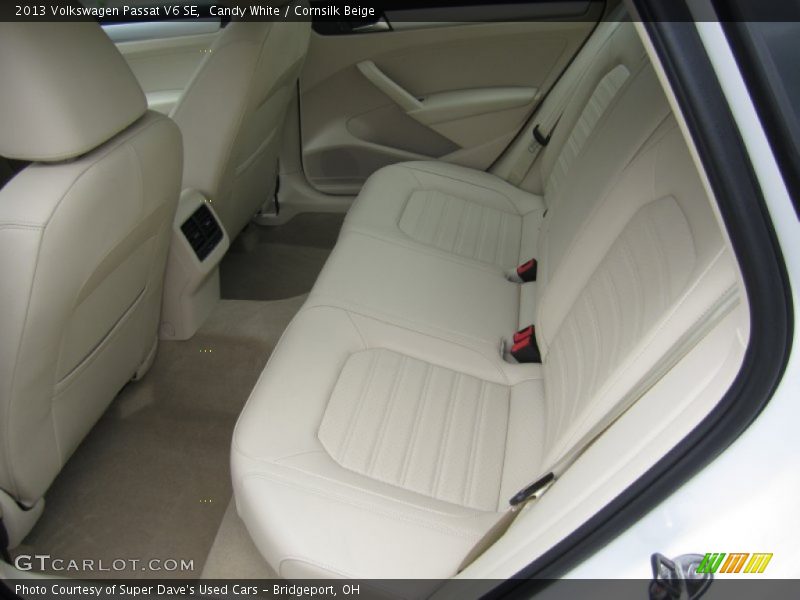 Rear Seat of 2013 Passat V6 SE