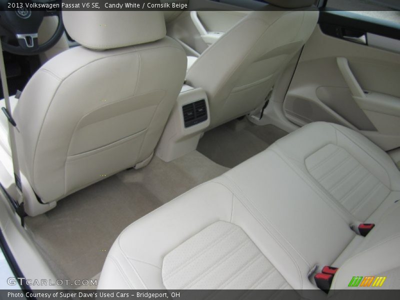 Candy White / Cornsilk Beige 2013 Volkswagen Passat V6 SE