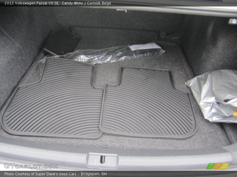  2013 Passat V6 SE Trunk