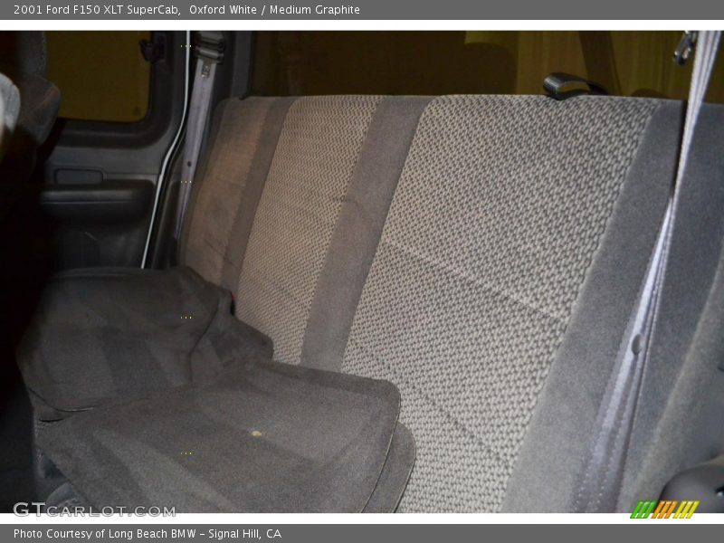 Oxford White / Medium Graphite 2001 Ford F150 XLT SuperCab