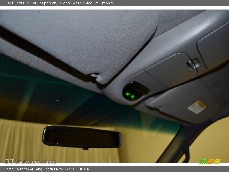 Oxford White / Medium Graphite 2001 Ford F150 XLT SuperCab