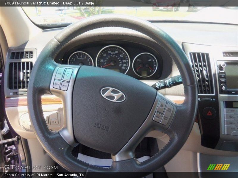 Deep Blue / Beige 2009 Hyundai Veracruz Limited