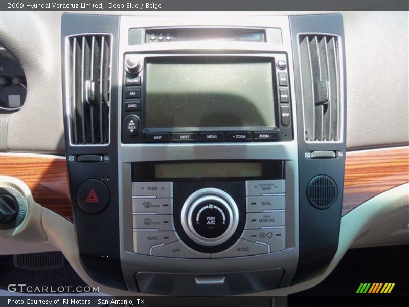 Deep Blue / Beige 2009 Hyundai Veracruz Limited