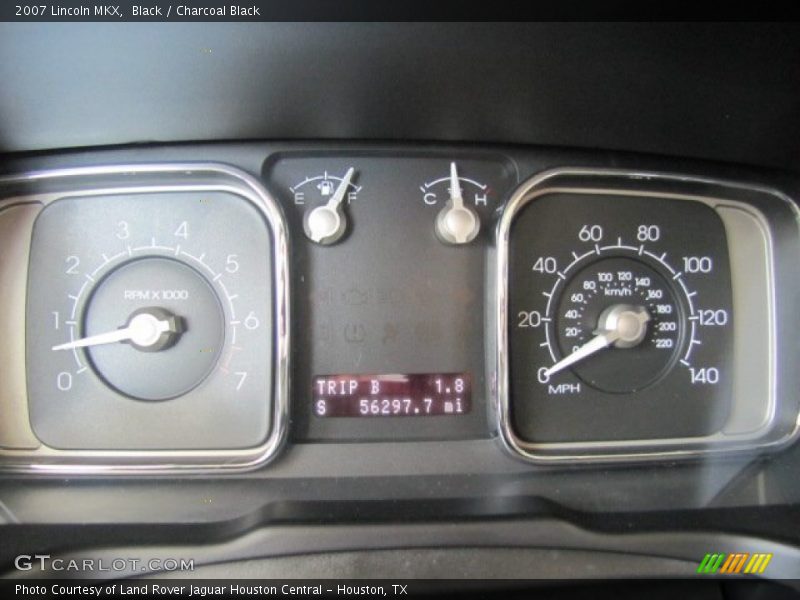 Black / Charcoal Black 2007 Lincoln MKX