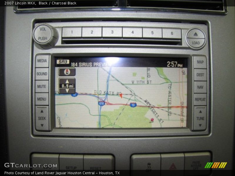 Black / Charcoal Black 2007 Lincoln MKX