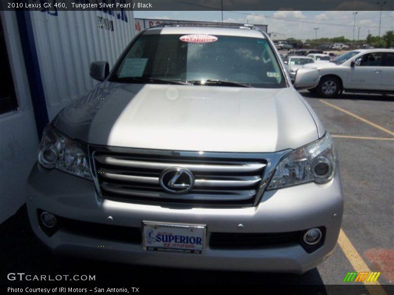 Tungsten Silver Pearl / Black 2010 Lexus GX 460