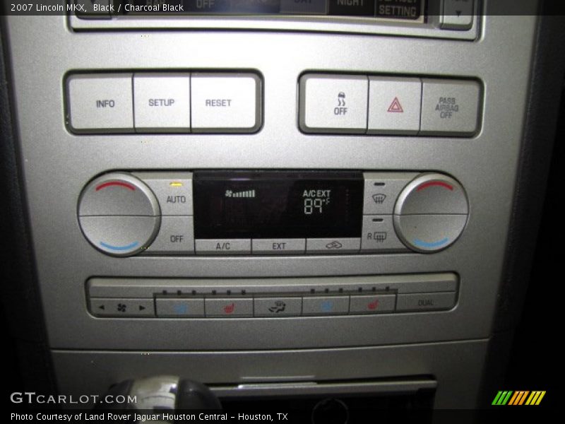 Black / Charcoal Black 2007 Lincoln MKX