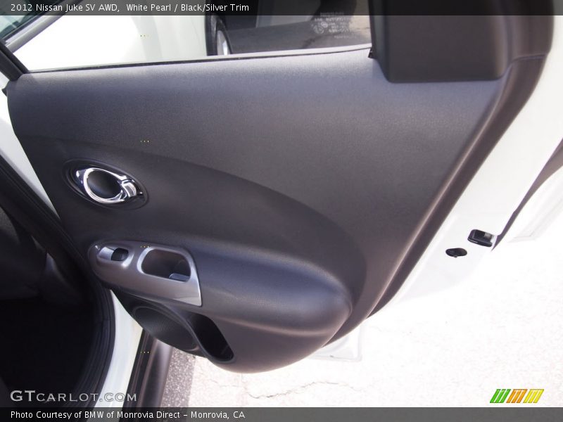 White Pearl / Black/Silver Trim 2012 Nissan Juke SV AWD
