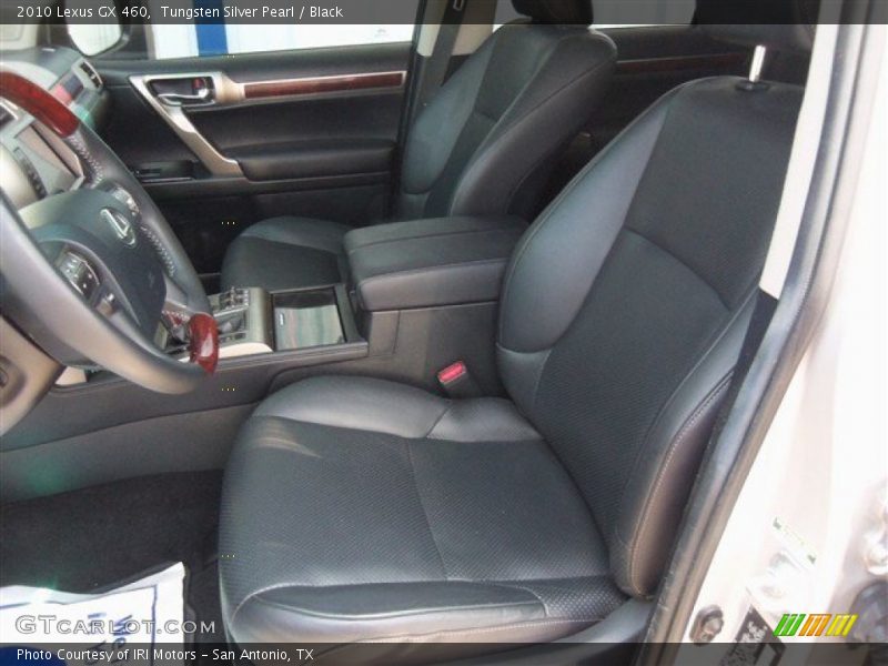 Tungsten Silver Pearl / Black 2010 Lexus GX 460