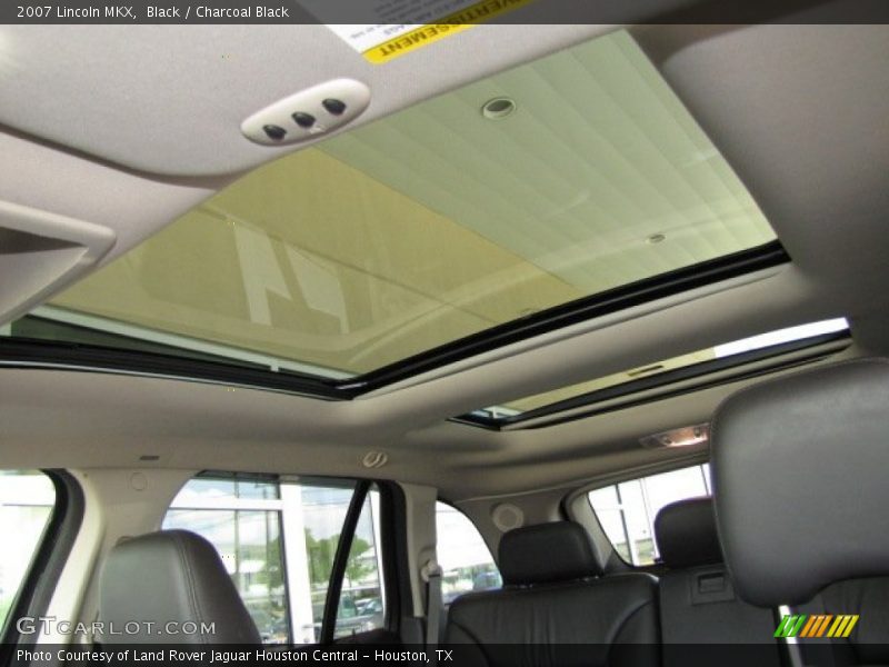 Black / Charcoal Black 2007 Lincoln MKX