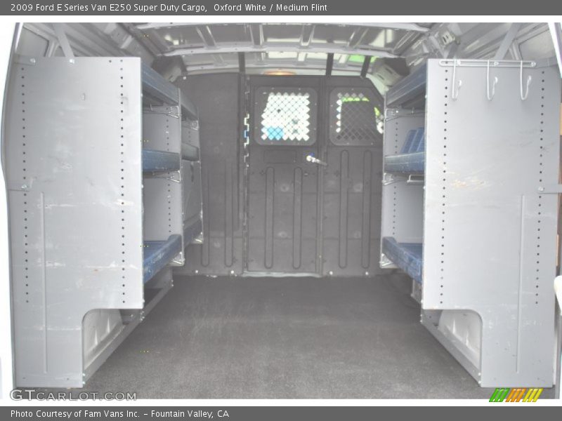 Oxford White / Medium Flint 2009 Ford E Series Van E250 Super Duty Cargo