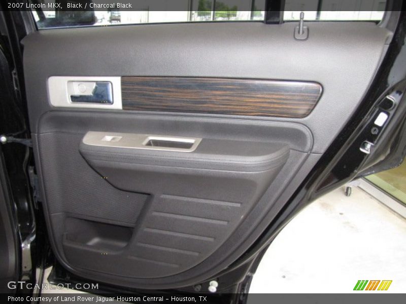 Black / Charcoal Black 2007 Lincoln MKX