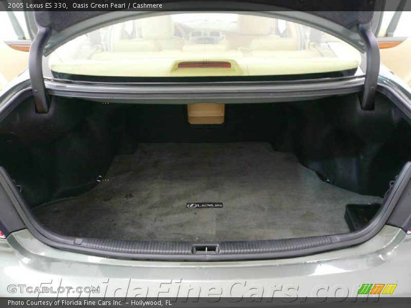 Oasis Green Pearl / Cashmere 2005 Lexus ES 330