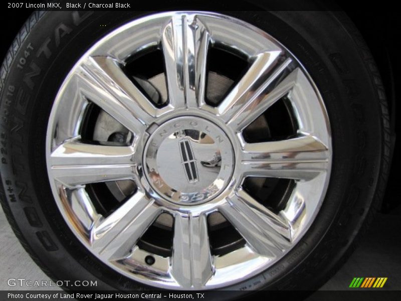 Black / Charcoal Black 2007 Lincoln MKX