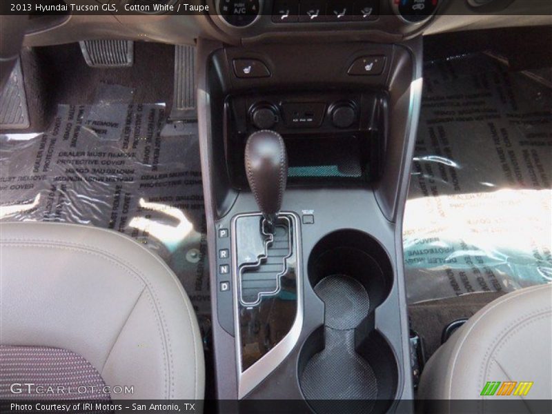Cotton White / Taupe 2013 Hyundai Tucson GLS
