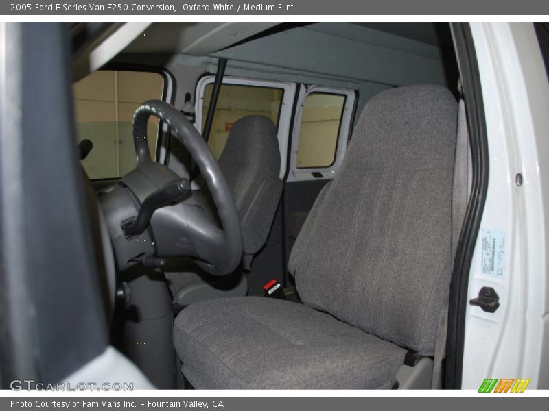 Oxford White / Medium Flint 2005 Ford E Series Van E250 Conversion
