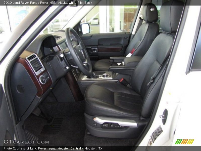 Alaska White / Jet Black 2010 Land Rover Range Rover HSE