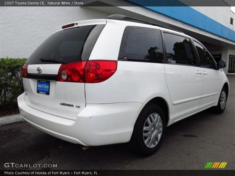 Natural White / Stone 2007 Toyota Sienna CE
