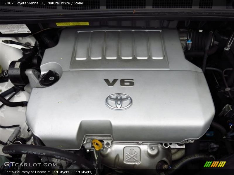 Natural White / Stone 2007 Toyota Sienna CE