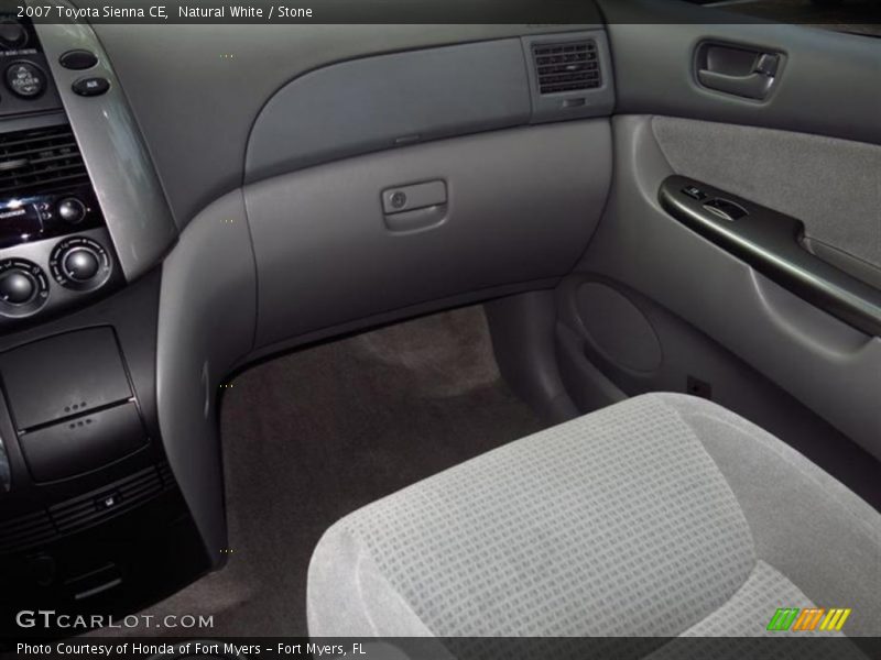 Natural White / Stone 2007 Toyota Sienna CE