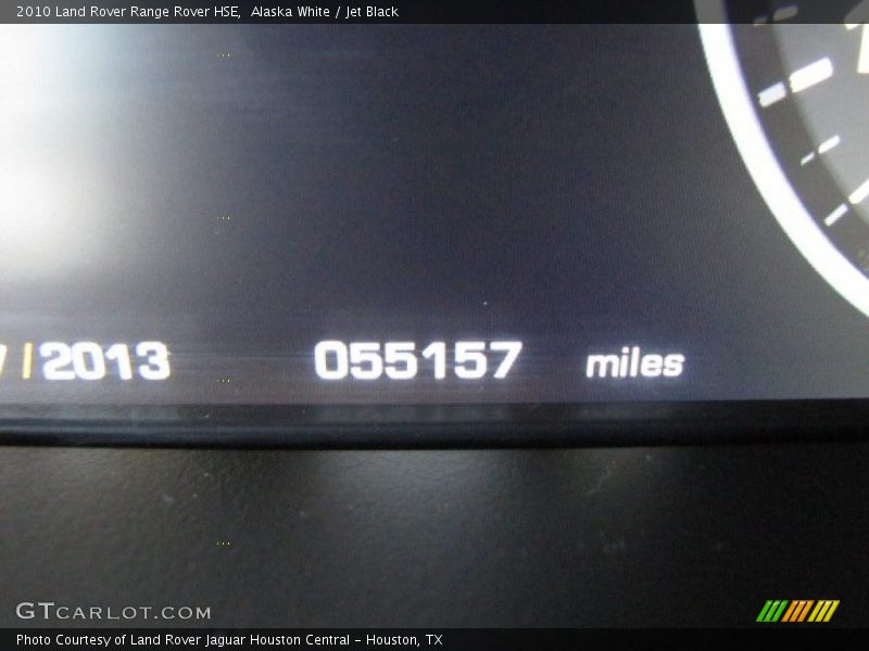 Alaska White / Jet Black 2010 Land Rover Range Rover HSE
