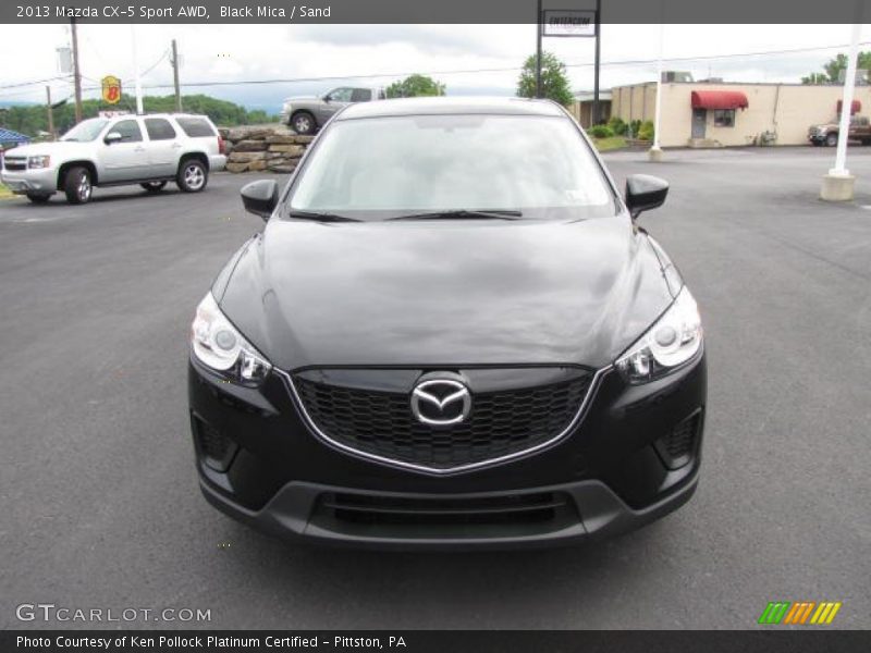 Black Mica / Sand 2013 Mazda CX-5 Sport AWD