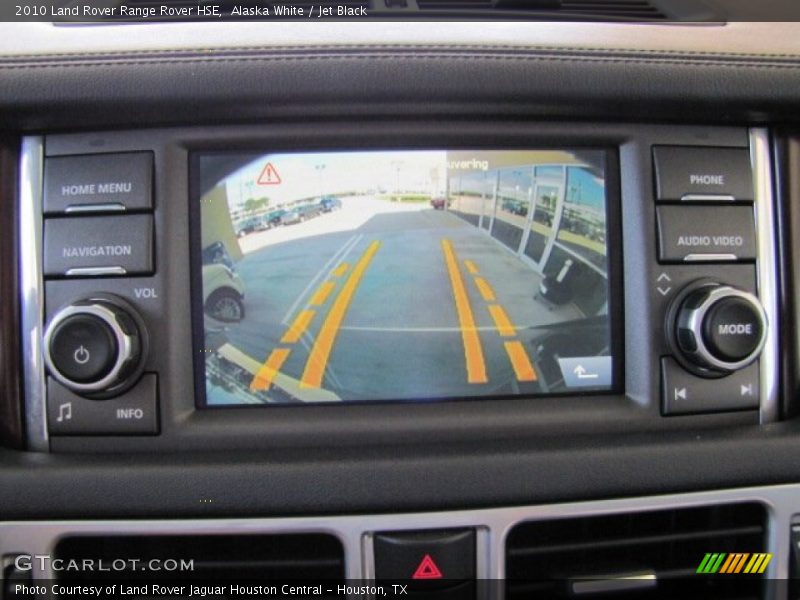 Alaska White / Jet Black 2010 Land Rover Range Rover HSE