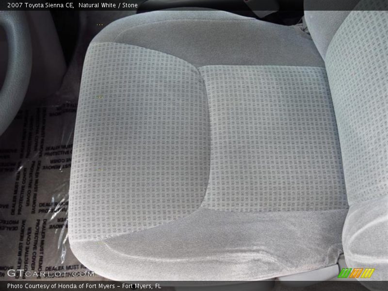 Natural White / Stone 2007 Toyota Sienna CE