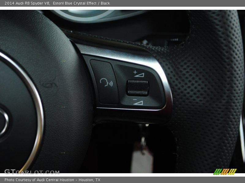 Controls of 2014 R8 Spyder V8