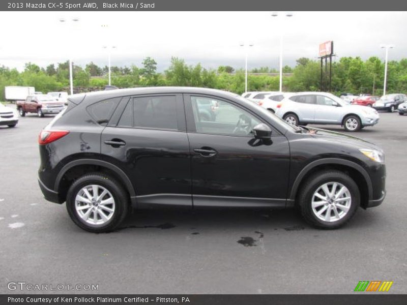 Black Mica / Sand 2013 Mazda CX-5 Sport AWD