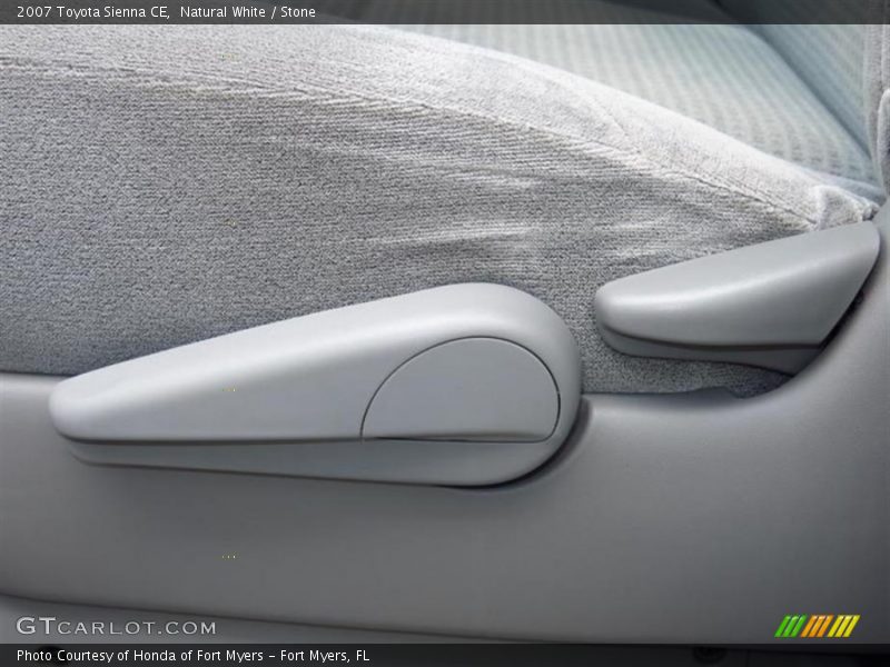 Natural White / Stone 2007 Toyota Sienna CE