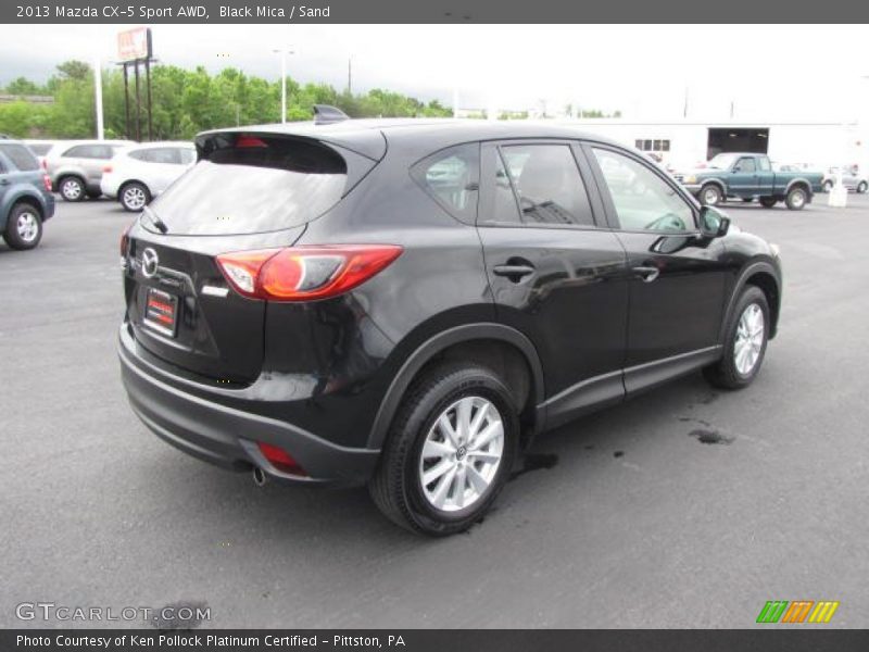 Black Mica / Sand 2013 Mazda CX-5 Sport AWD