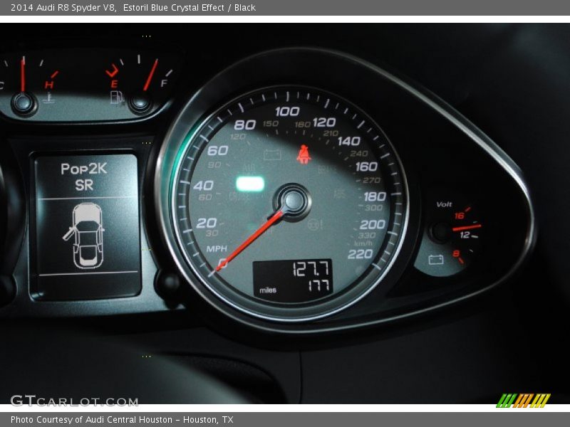  2014 R8 Spyder V8 Spyder V8 Gauges
