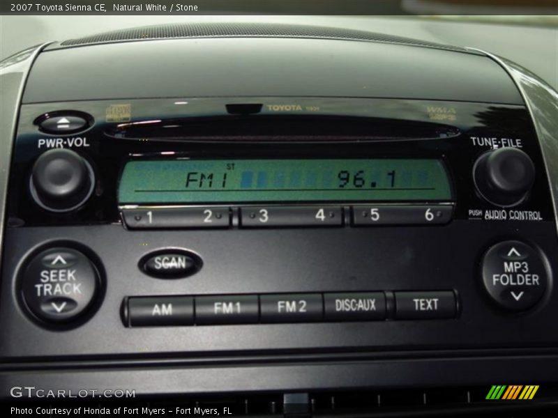 Natural White / Stone 2007 Toyota Sienna CE