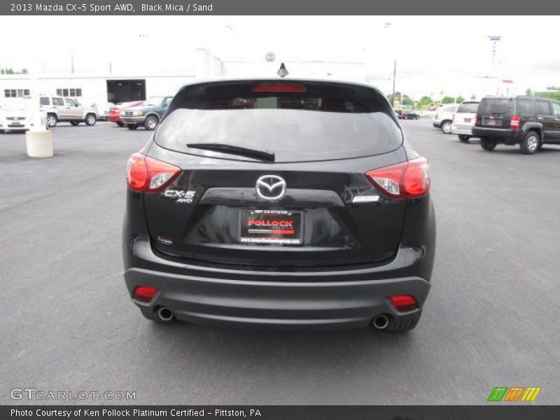 Black Mica / Sand 2013 Mazda CX-5 Sport AWD
