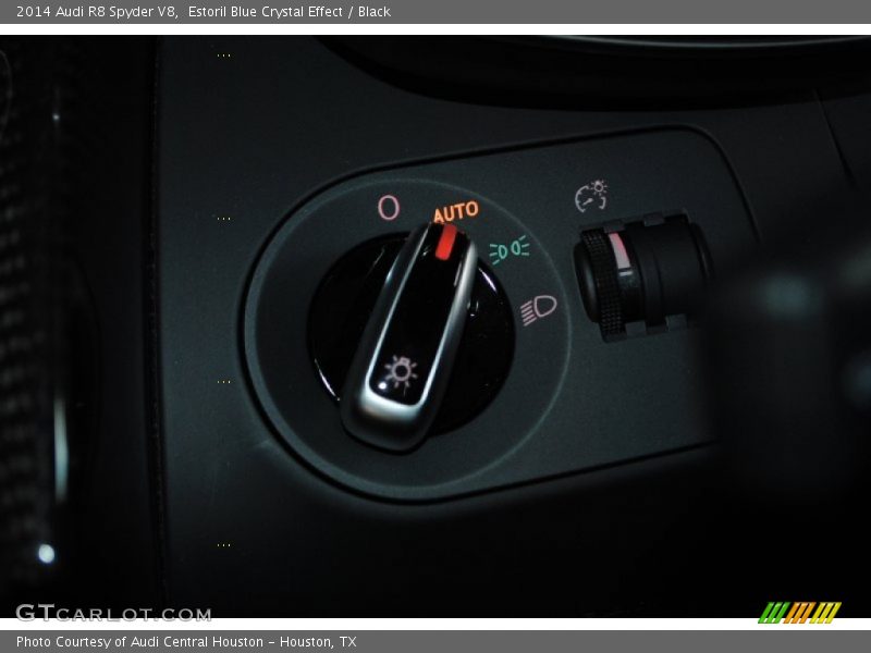 Controls of 2014 R8 Spyder V8