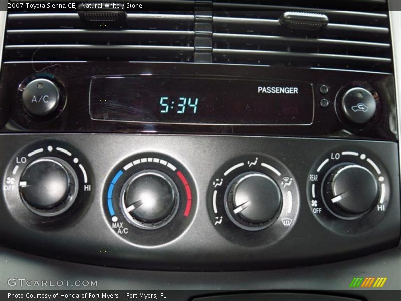 Natural White / Stone 2007 Toyota Sienna CE