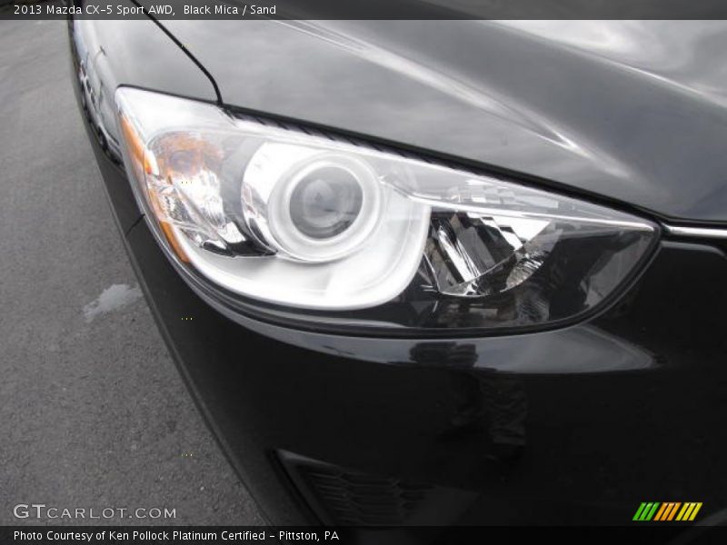 Black Mica / Sand 2013 Mazda CX-5 Sport AWD