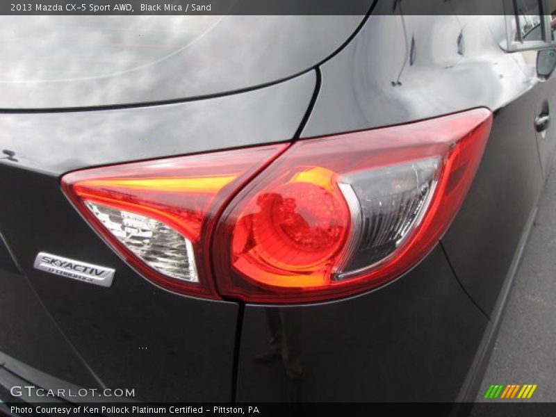 Black Mica / Sand 2013 Mazda CX-5 Sport AWD