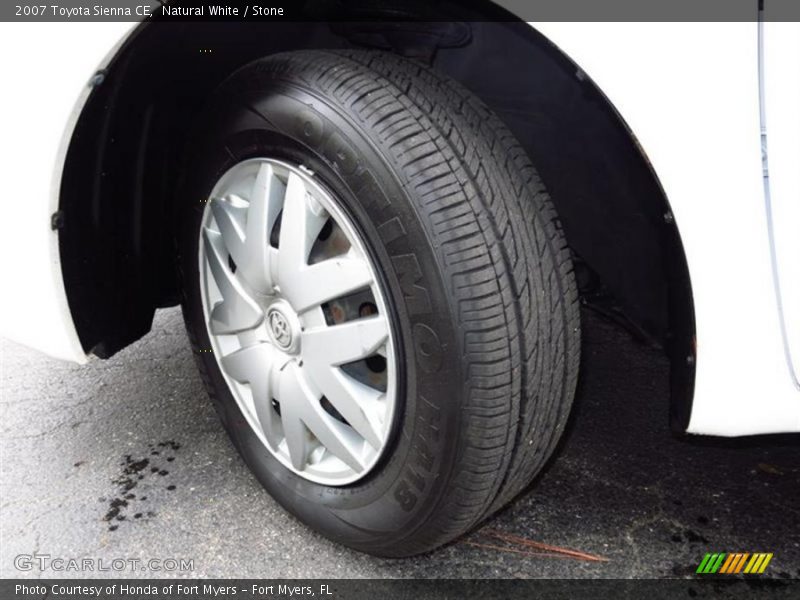 Natural White / Stone 2007 Toyota Sienna CE