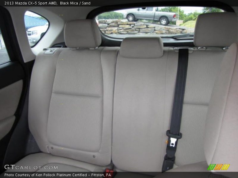 Black Mica / Sand 2013 Mazda CX-5 Sport AWD
